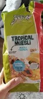 Mängden socker i Tropical Müesli