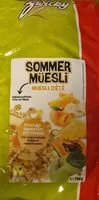 Mängden socker i Sommer Müesli