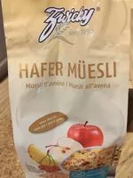 Mängden socker i Hafer Müesli