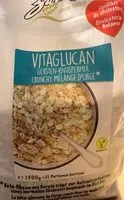 Mängden socker i Vitaglucan Gersten knuspermix