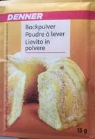 Mängden socker i Poudre à lever