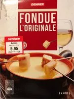 Mängden socker i Fondue l'originale (2x 400 g)