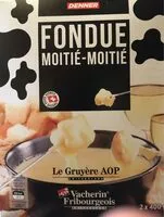 Mängden socker i Fondue moitié-moitié