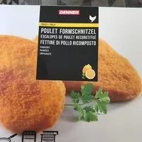Mängden socker i Escalope de poulet reconstituer