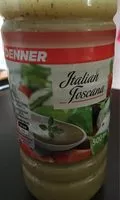Mängden socker i Italian Toscana Salatsauce
