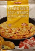 Mängden socker i Rösti bernois