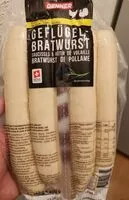 Mängden socker i Geflügel Bratwurst