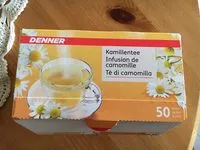 Mängden socker i Thé camomille