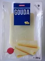 Mängden socker i Gouda fromage en tranches