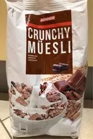 Mängden socker i Crunchy Müesli