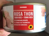 Mängden socker i rosa Thon in Sonnenblumenoel
