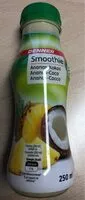 Mängden socker i Smoothie, Ananas-kokos