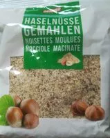 Mängden socker i Noisette moulue