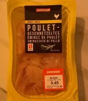 Mängden socker i POULET-GESCHNETZELTES