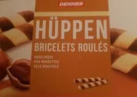 Mängden socker i Hüppen bricelets roulés