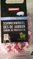Mängden socker i Dés de jambon