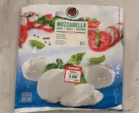 Mängden socker i Mozzarella