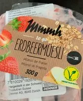 Mängden socker i Erdbeermüesli