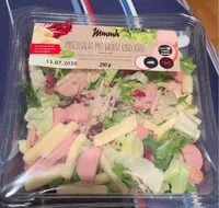 Mängden socker i Salade mêlée cervelas et fromage