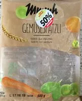 Mängden socker i Spätzli aux légumes