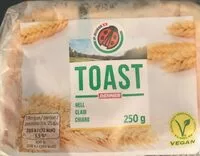 Mängden socker i Toast