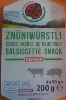 Mängden socker i Casse-croûte de saucisses