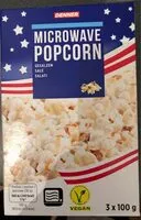Mängden socker i Microwave Popcorn - gesalzen (3x 100 g)