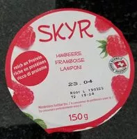 Mängden socker i Skyr Framboise