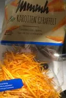 Mängden socker i Karroten Geraffelt