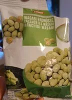 Mängden socker i Cacahuètes wasabi