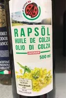 Mängden socker i Huile de colza