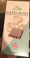 Mängden socker i Chocolat au lait avec noisettes