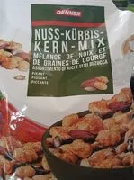 Mängden socker i Mélange de noix et de graines de courge