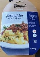 Mängden socker i Viande hachées avec cornettes