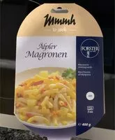 Mängden socker i Alper Magronen