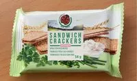 Mängden socker i Sandwich Crackers fromage frais aux fines herbes