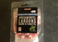 Mängden socker i Lardons