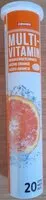 Mängden socker i Multivitamin Brausetabletten orangengeschmack