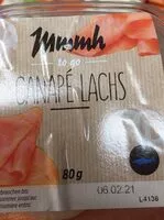 Mängden socker i Canape lachs
