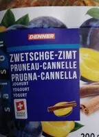 Mängden socker i Yoghourt pruneaux cannelle