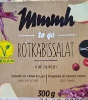 Mängden socker i Salade de chou rouge aux pommes