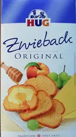 Mängden socker i Zwieback original