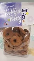 Mängden socker i Anneaux Willisauer ringli