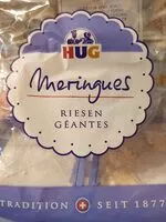 Mängden socker i Meringues géantes