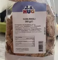 Mängden socker i Nuss Ringli