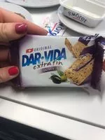 Mängden socker i Darvida Olivencracker