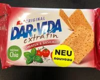 Mängden socker i Dar Vida extra fin Tomate basilic