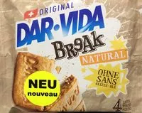 Mängden socker i Break natural