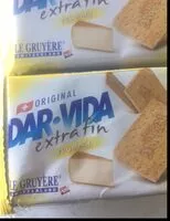 Mängden socker i Dar Vida extra fin fromage