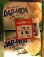 Mängden socker i Darvida extra fin